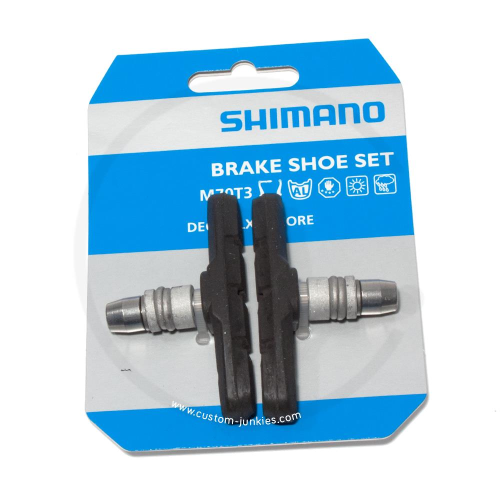 Zapatas de freno Shimano LX & Deore m70t3 F V-Brake 