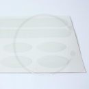 Proline Scratch Guard Rahmenprotektoren | 14 Folien-Pads transparent