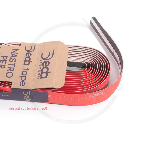 Deda Tape | Synthetic Handlebar Tape - mistral red