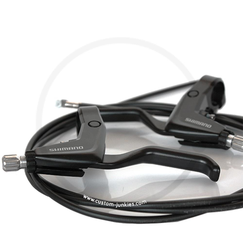 Shimano BL-T4000 V-Brake Brake Levers for V-Brakes | incl. Cables & Housing | black
