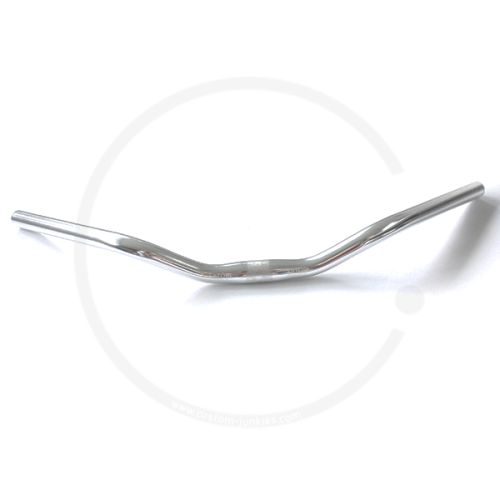Satori Melange Medium Handlebar | Width 595mm | Sweep 40&deg; | Clamp 25.4 - silver
