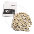 Connex 9SG Gold Bicycle Chain | 9 speed | 1/2 x 11/128&quot; | brass-plated