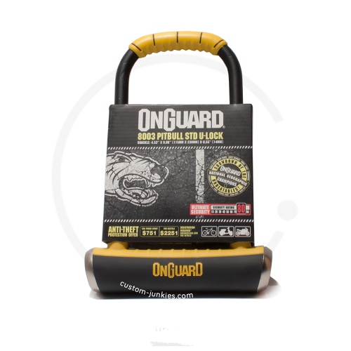 Onguard Pitbull STD #8003 | U-Lock 115x230mm | with Mounting Bracket