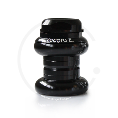 Tecora E EC30 1" Threaded Headset | Cartridge Bearings - black