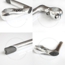 Deda Murex HPS 1 inch Quill Stem | Clamp 26.0 | silver polished - 80mm