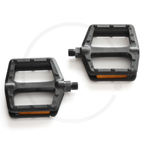 VP Components VP-535 | BMX / MTB Plattformpedale | Kunststoff schwarz