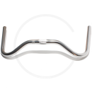 Brave Classics Handlebar &quot;Moustache&quot; | width 530mm | clamp 25.4 | silver - steel