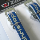 Z&eacute;fal Christophe 516 Leder Pedalriemen - blau