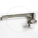 Road Quill Stem *Orion* 1 inch | Clamp 25.4 | silver polished - 80mm