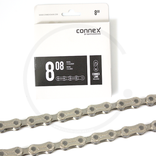 Connex 808 Kette | 6/7/8-fach kompatibel | 1/2 x 3/32" | vernickelt | 114 Glieder