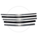 Custom Junkies Flatbar | Aluminium | Ø 25.4 / 22.2 -  black, 400mm
