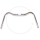 Brave Classics Lenker "Moustache" | Breite 530mm | Klemmung 25.4 | silber