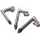 Kalloy 1 inch Quill Stem | Clamp 25.4 | 60mm - 80mm - 100mm