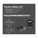 Tange Seiki J-27 Threadless Headset 1 1/8&quot; Ahead | silver or black