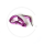 Kabelhänger/ Bremszug-Gegenhalter *Retro* | NOS | purple