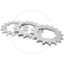Miche Track Sprocket | Steel Silver | 1/2 x 1/8&quot;...
