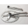 Miche Xpress Single Speed Crankset | 1/2 x 1/8 | silver | 170mm, 46T or 48T