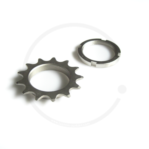 BSA Threaded Sprocket for narrow chains (1/2x3/32&quot;) incl. lockring - 15T