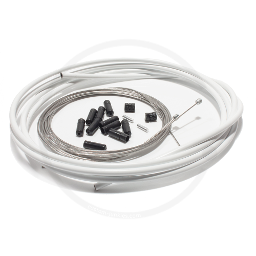 Elvedes Shift Cable Set Universal | MTB &amp; Road - white