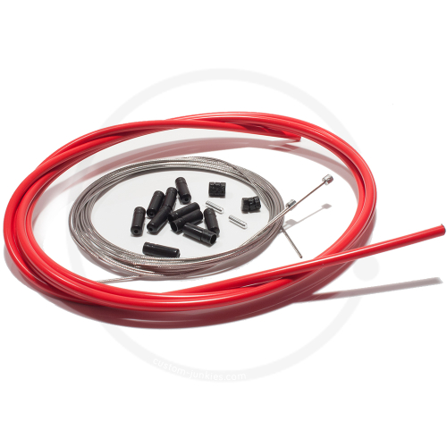 Shift Cable Set Elvedes ATB/RACE - red