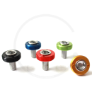 Crank Bolts with Anodized Alloy Dust Cap | Square Taper |...