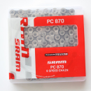 SRAM PC 870 | 6/7/8-fach Kette | silber | 114 Glieder