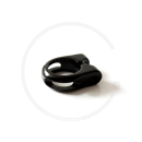 Seat Clamp with Hex Head Bolt - black, 28.6