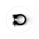 Seat Clamp with Hex Head Bolt - black, 31.8