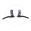 CNC Flatbar Brake Levers | Clamp 22.2 / 23.8 | black