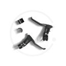 CNC Flatbar Brake Levers | Clamp 22.2 / 23.8 | black