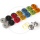 Crank Bolts with Alloy Dust Cap for Square Taper Cranks | various colours