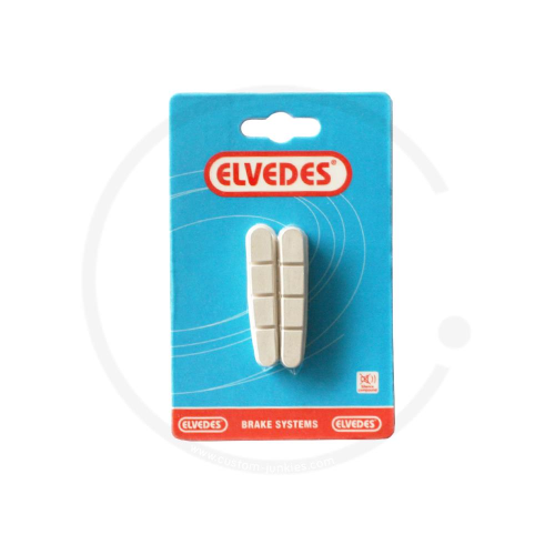 Brake Pads White for Brake Shoes Elvedes Road Universal