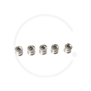 Single Chainring Bolts Steel | silver