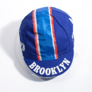 Vintage Style Bicycle Racing Cap - Brooklyn blue