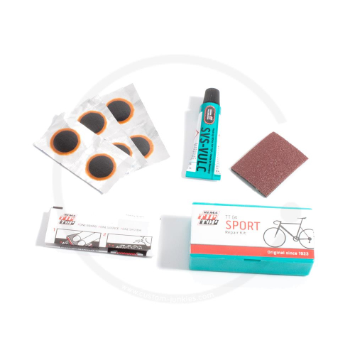 REMA TIP TOP TT02 Repair Box – Bicycle Tube Puncture Repair Kit