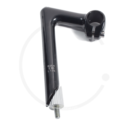 Road Quill Stem *Orion* 1 inch | Clamp 25.4 | black - 80mm