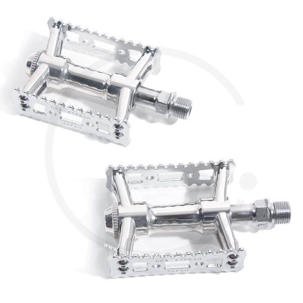 MKS SYLVAN TOURING Classic Silver Bike Pedals Urban Fixed Gear Road Hybrid 9/16" 