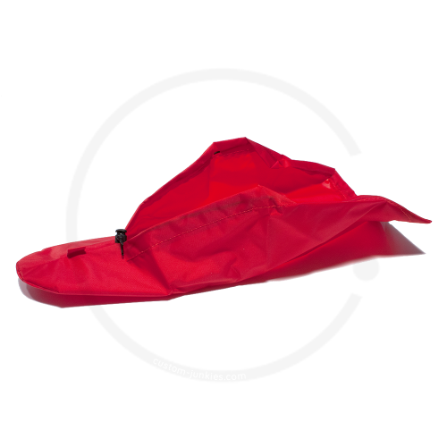 FAHRER Regenschutzhaube *Kappe* für Fahrradsättel - rot