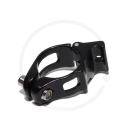 Front Derailleur Braze-On Adapter Clamp | Aluminium - black, 28,6mm