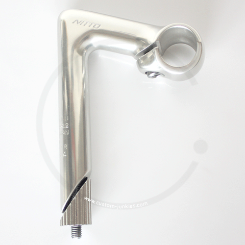 NITTO NTC-A 26 | 1" Schaftvorbau | Klemmung 26.0 | silber, 80mm