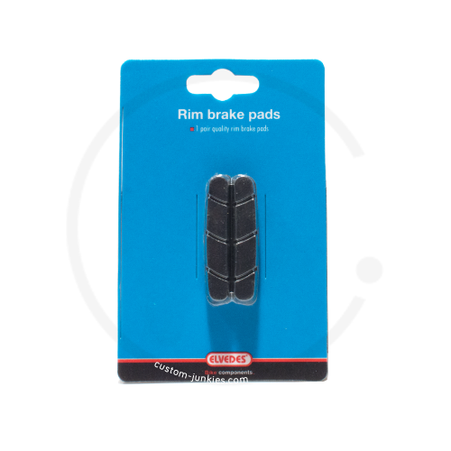 Elvedes Brake Pads 6822 for Elvedes 3823 & 6836 and Campagnolo (BR-RE700) | 55mm | black