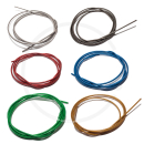 YOKOZUNA Vintage *Stainless Steel Translucent* Brake Cable Outer Housing | Length 2.0m | various colours