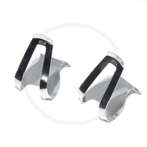 MKS Toe Clip Steel Deep  Classic Chrome Pedal Clip Fixed Gear M//L//LL