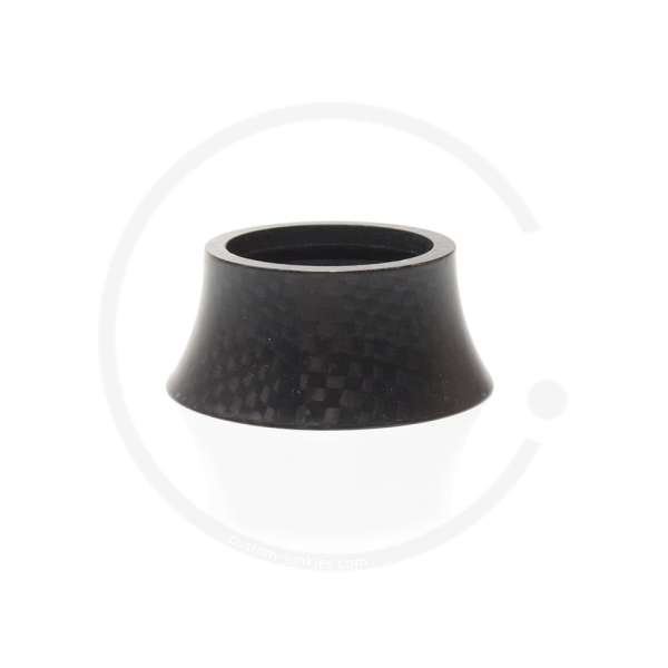 Spacer Testa Carbonio 1-1/8 - Set 5,10,15,20 Mm Per Bici WINDBREAK - Foto 3