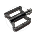 Tecora E CNC Flat Pedals - black