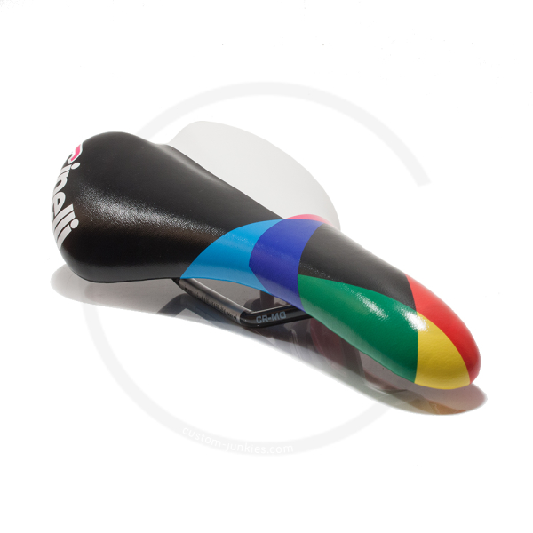 Selle Vintage Volare Cinelli Pour Vélo à Pignon Fixe - Dimensions 146x270mm, Couleur Noire, Neuve