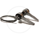 Sunrace SL-R103 Clamp-On Index Downtube Shifters | 6-speed