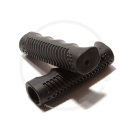 Soft Plastic Retro Grips | 110mm | black