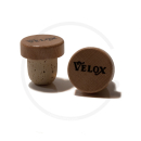 Velox Lenkerstopfen für Rennlenker | Holz / Kork | 2...