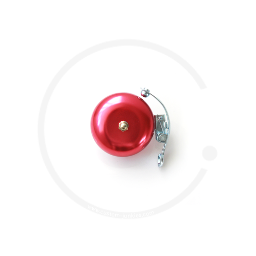 Classic Bicycle Bell | Vintage Road Bike - red
